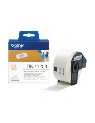 Brother 400 Nastro NER0/BIANC38X90 - DK11208