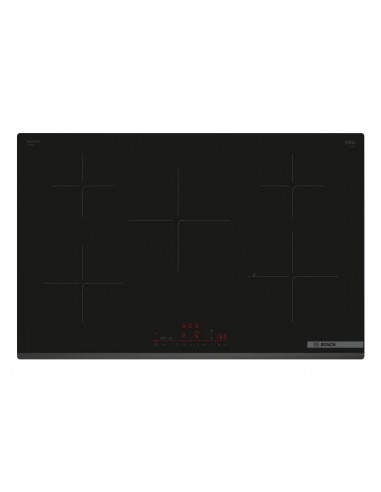 Bosch PIV83KHC1E Piano Cottura a induzione 5 Fornelli 80 cm Nero