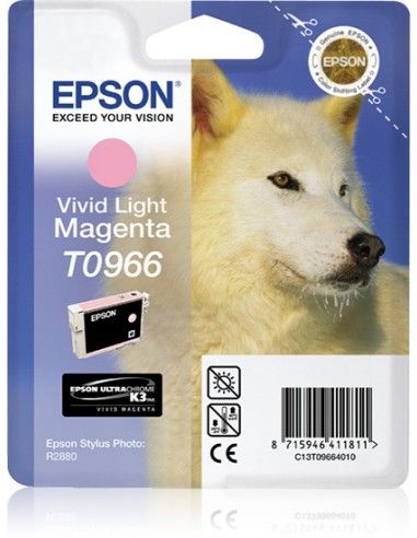 Epson T0966 Cartuccia VIVID Magenta CHIARO - C13T09664010