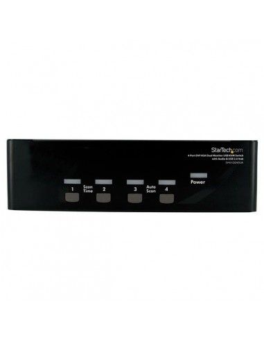 Startech.com Switch Kvm DVI DOPPIO - SV431DDVDUA