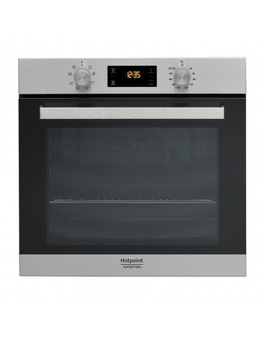 Hotpoint FA3540HIXHA Forno elettrico 66 L Classe A Nero, Acciaio inossidabile
