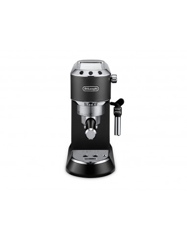 Delonghi EC685.BK DEDICA Macchina per espresso Caffè macinato 2 tazze 1,1 L 1300 W Nero, Cromo, Acciaio inossidabile
