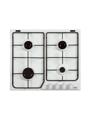 Delonghi YBF 46 ASV Piano Cottura Gas 4 Fornelli Bianco