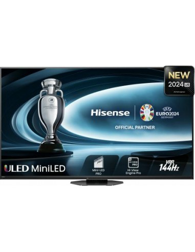 HISENSE LCD 65U8NQ MINI LED new 2024 65" UHD MINI LED 144Hz , SMART,2.1.2 CANALI