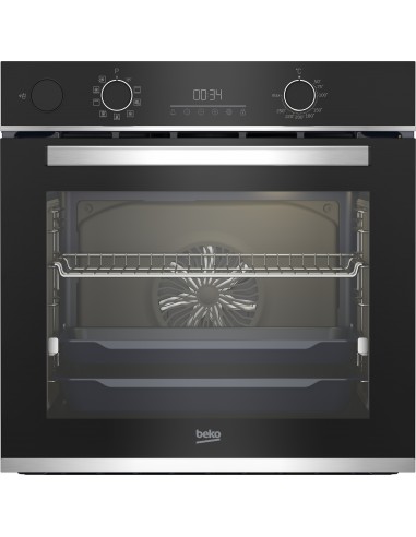 Beko BBIS13300XMSE Forno elettrico 72 L Classe A+ Acciaio inossidabile