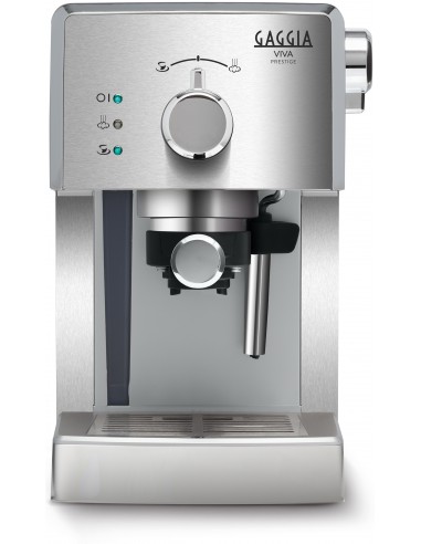 Gaggia RI8437/11 GAGGIA PRESTIGE AL/SL Macchina per espresso Caffè macinato 2 tazze 1,25 L 1025 W Argento