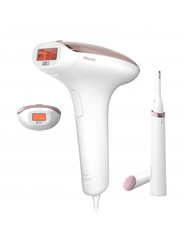 Philips BRI921/00 Epilatore Luce pulsata CA/Batteria Rosa, Bianco