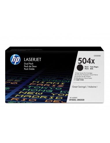 Hp CE250XD Toner Nero Originale 21000 pagine