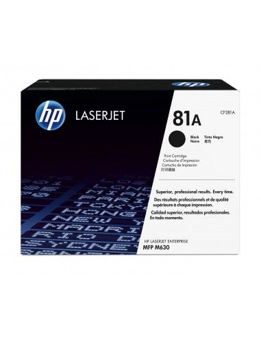 Hp CF281A Toner Nero Originale 10500 pagine