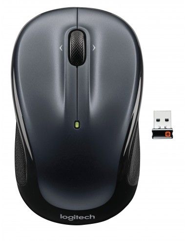 Logitech M325 Mouse Wireless 1000 DPI Nero, Grigio - 910-002142