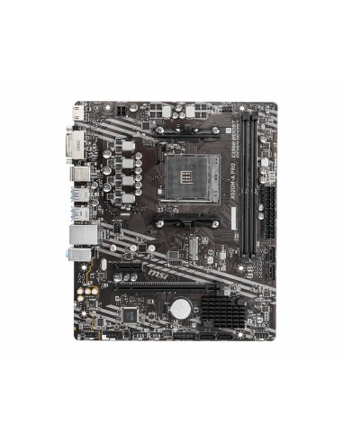 MSI MB AMD A520, A520M-A PRO AM4 2DDR4 11PCI-Ex16, 1M2, 4SATA3, 6USB3