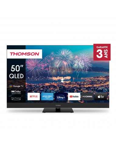 TVC LED 50 QLED GOOGLE TV HDR SOUNDBAR INTEGRATA