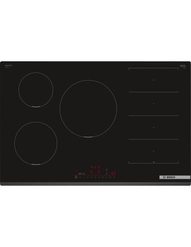 Bosch PXV831HC1E Piano Cottura a induzione 5 Fornelli 80 cm Nero