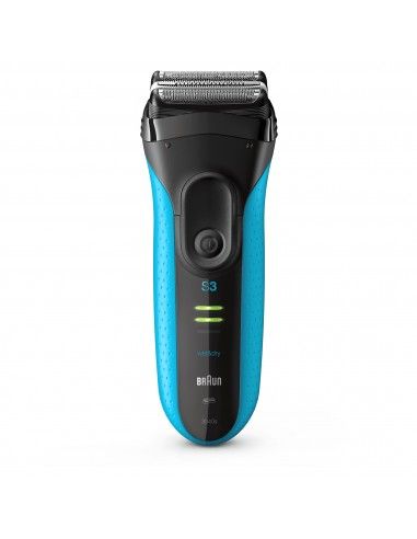 Braun Series 3 ProSkin 3010 Rasoio Elettrico Batteria Nero, Blu