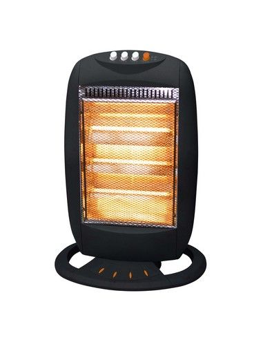 Ardes 454B Stufetta alogena 1200 W Nero
