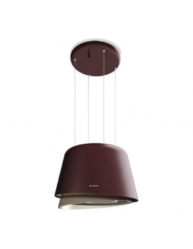 Faber BELLE PLUS BURGUNDY/GOLD Cappa aspirante a isola 70 cm Classe A Borgogna, Oro