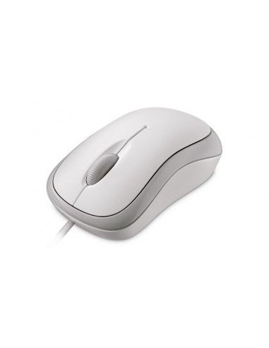 Microsoft Mouse Cavo 800 DPI Grigio, Bianco - P58-00060