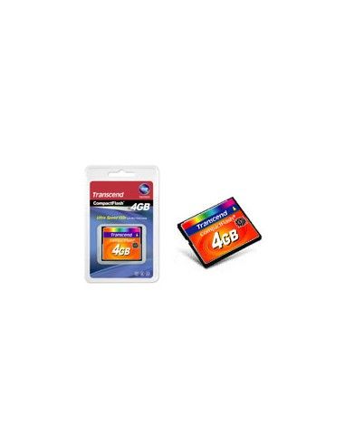 Transcend TS4GCF133 Memory Card CompactFlash 4 GB No 20 MB/s