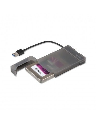 Itec Box Hard Disk HDD/SSD 2.5" USB 3.0 SATA, Seriale ATA II, Serial ATA III Nero - MYSAFEU313