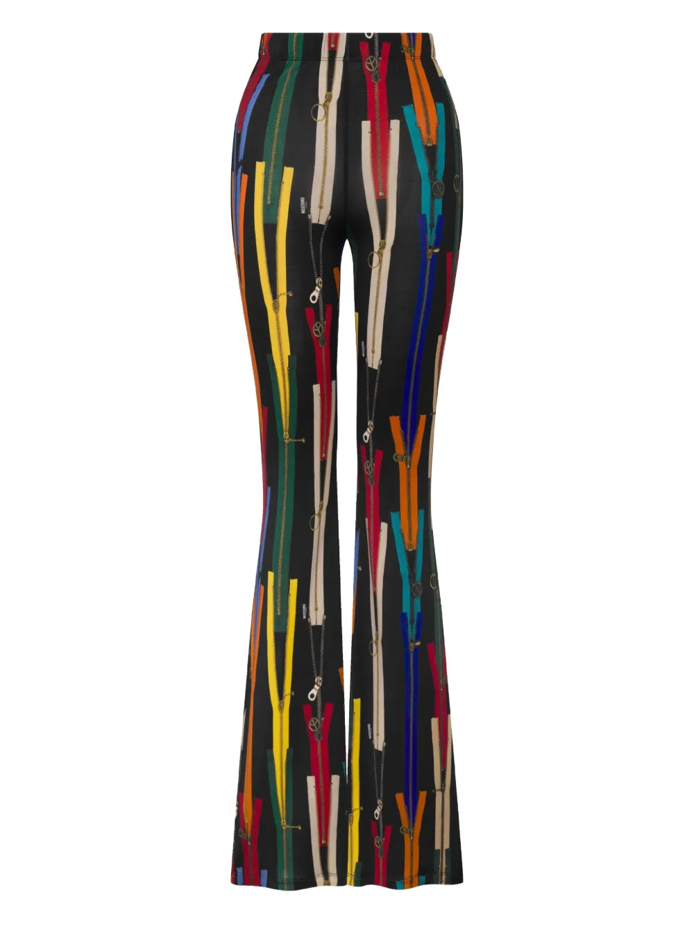 MOSCHINO JEANS flared trousers - Nero