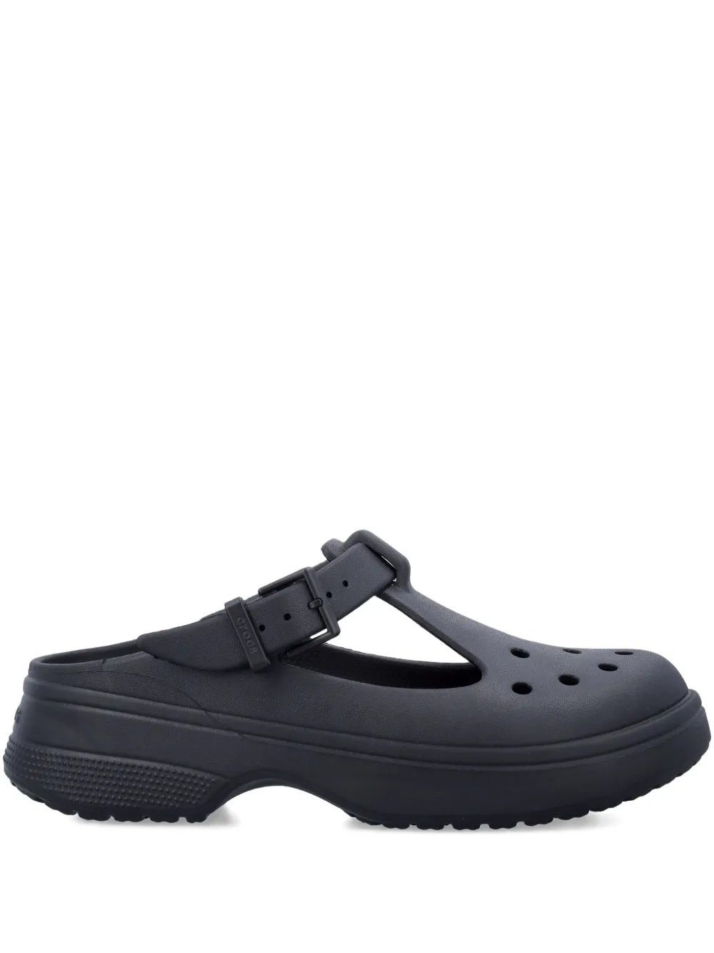 Crocs buckle-strap clogs - Nero