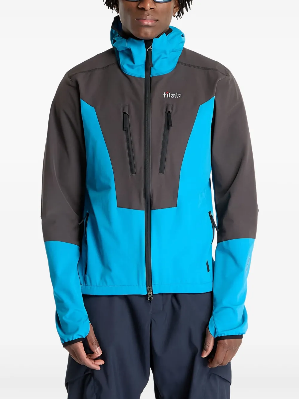 Tilak Giacca sportiva Trango 21 con design color-block - Blu