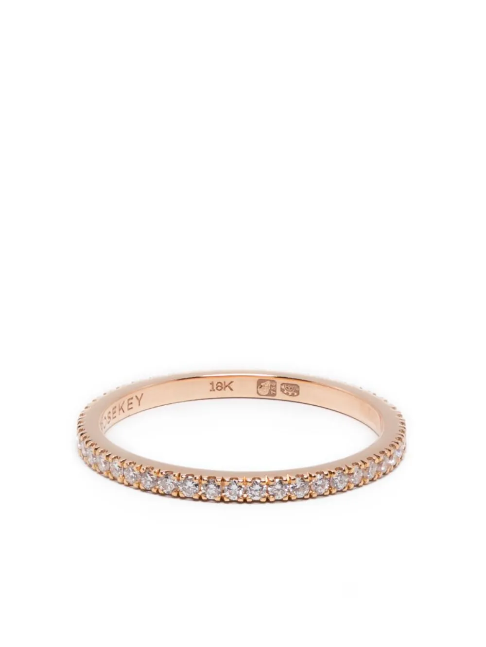 ROSEKEY 18kt rose gold diamond ring - Rosa