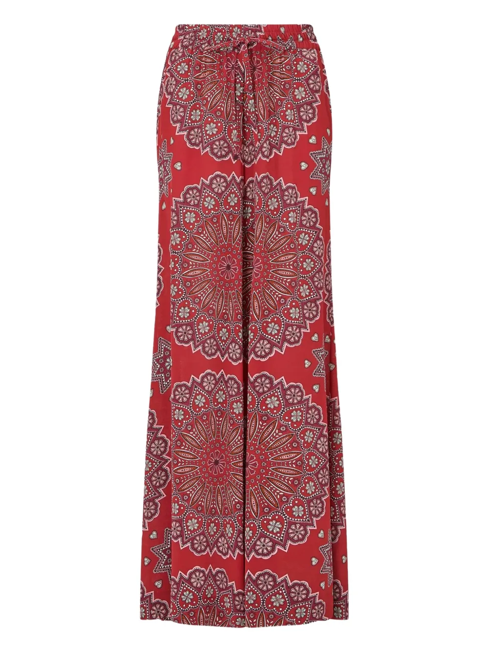 Hayley Menzies paisley-print trousers - Rosso