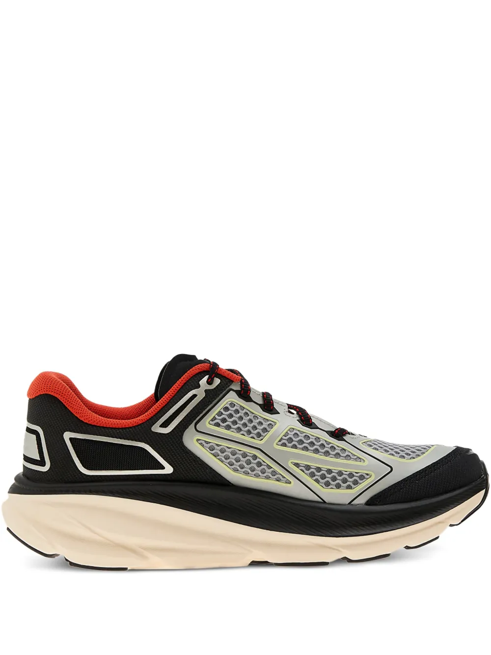 HOKA Clifton One9 mesh-panel sneakers - Nero