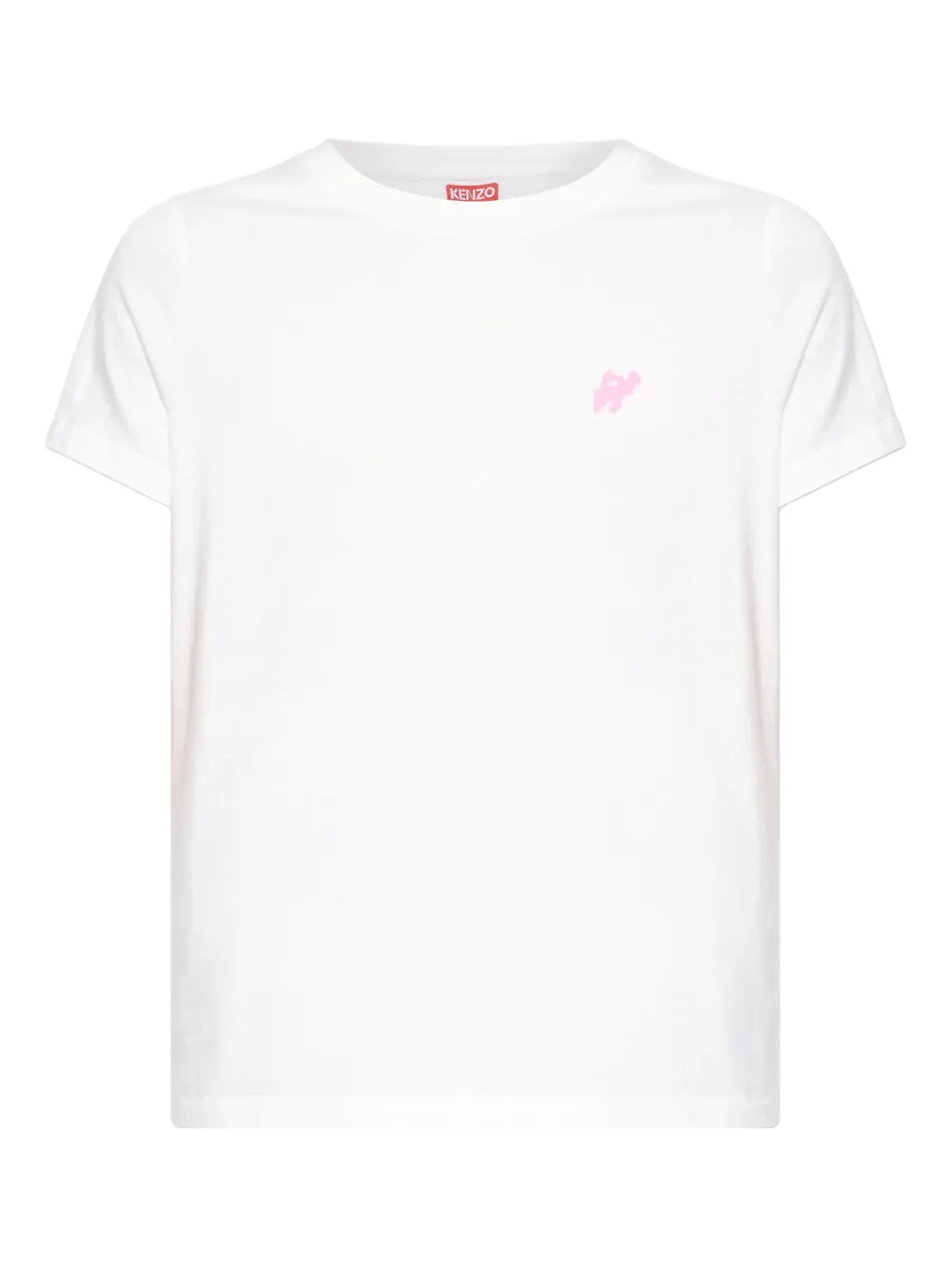 Kenzo embroidered logo T-shirt - Bianco