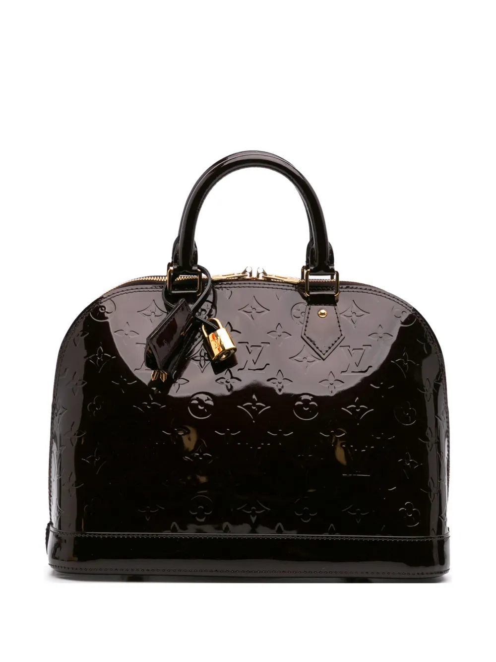 Louis Vuitton Pre-Owned 2011 Monogram Vernis Alma PM handbag - Viola