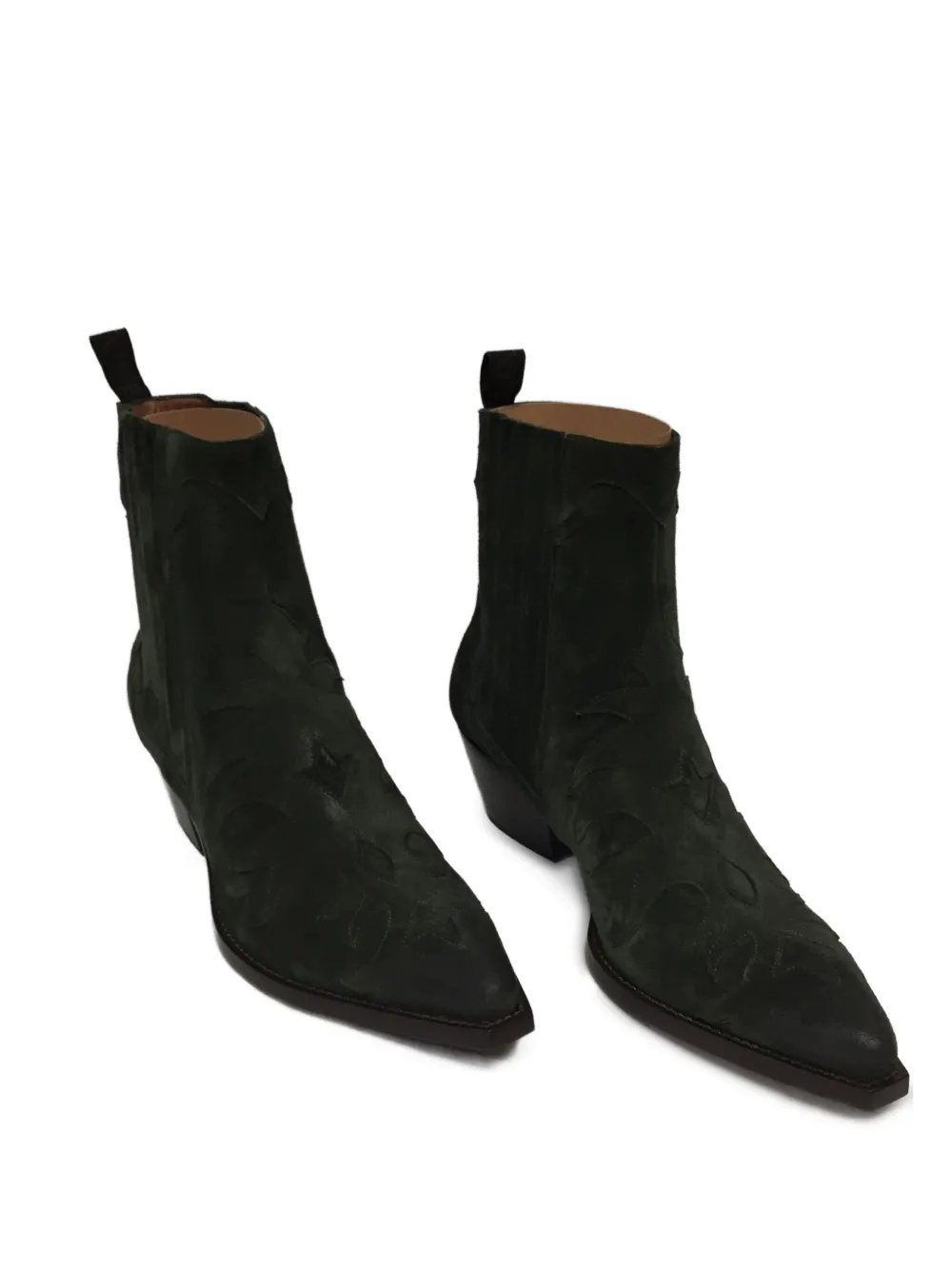 Sartore pointed-toe cowboy boots - Nero