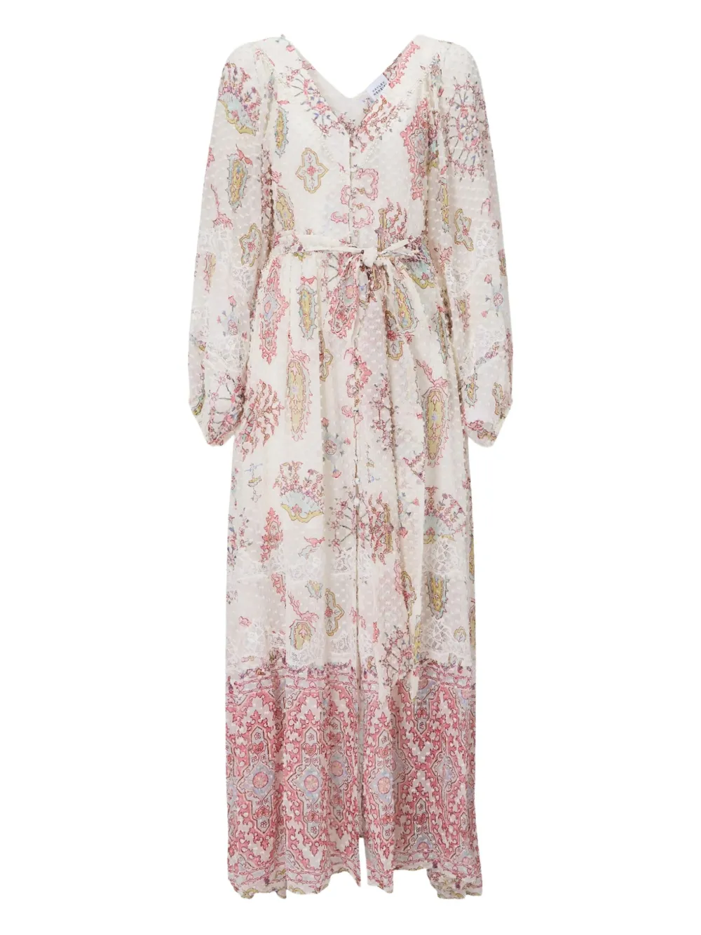 Hayley Menzies Dylan floral-print maxi dress - Bianco