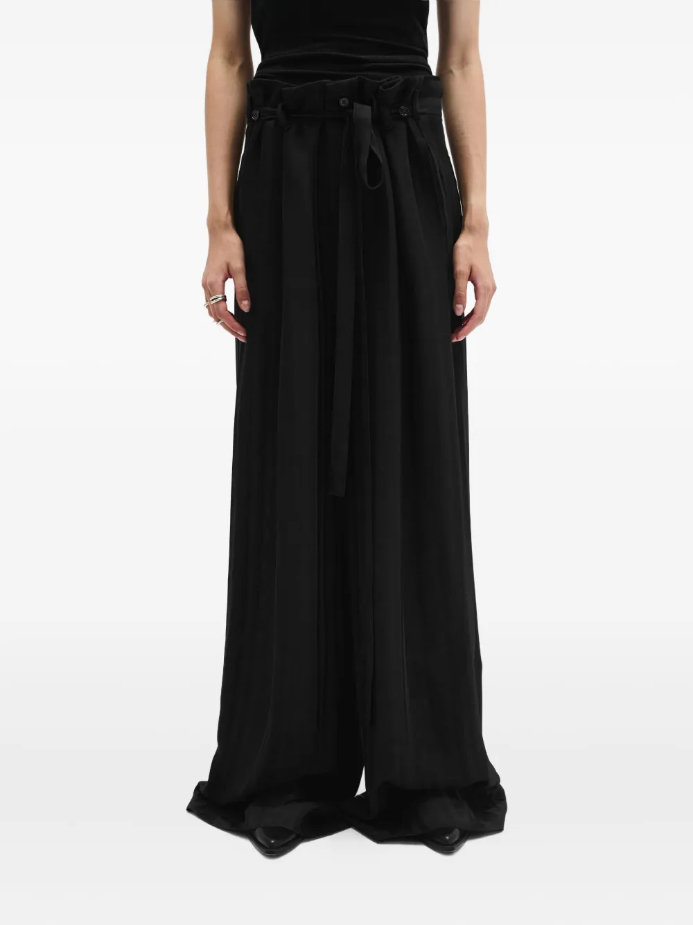 Ann Demeulemeester Odit palazzo pants - Nero