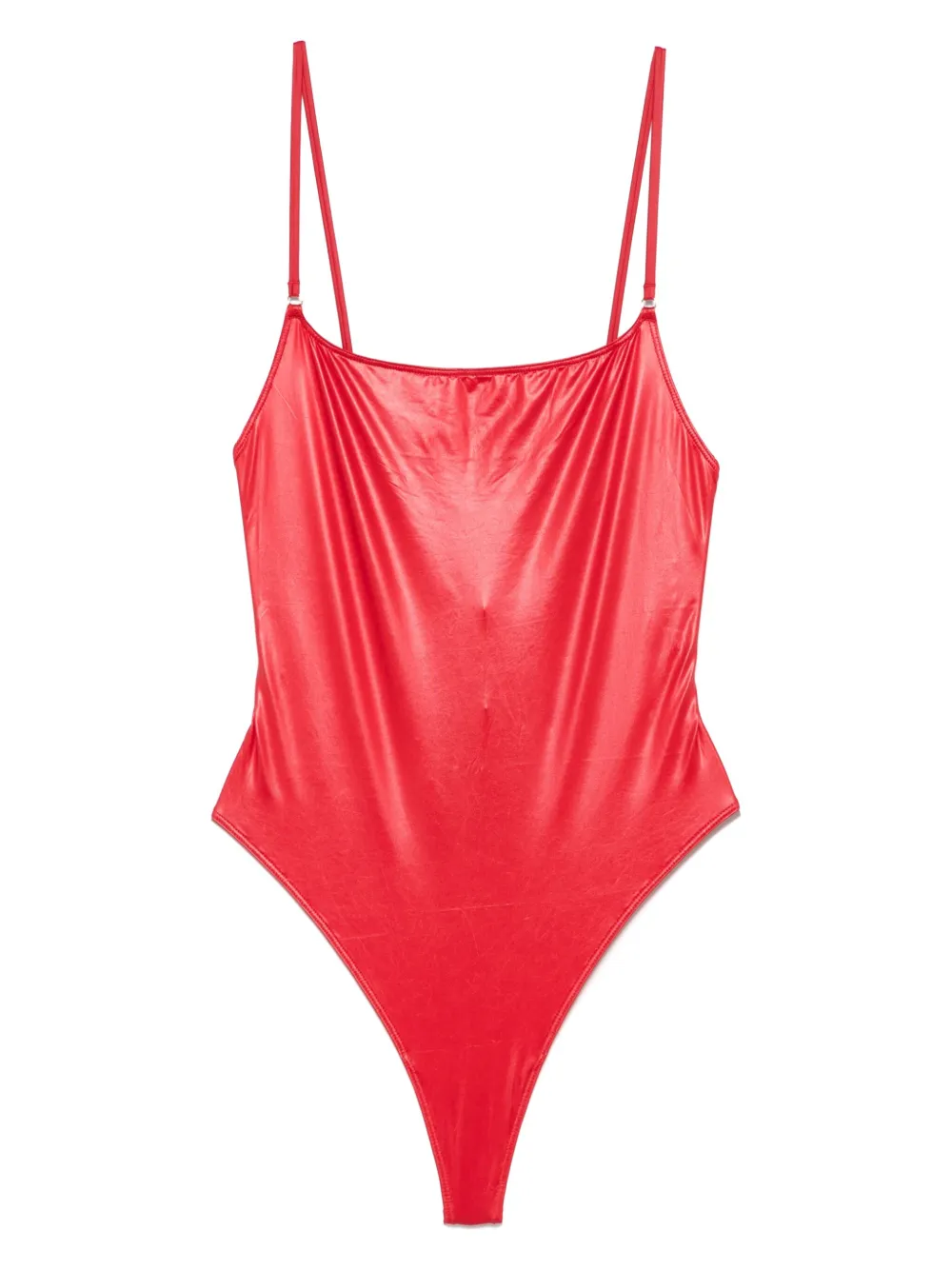 Maison Close Splash swimsuit - Rosso