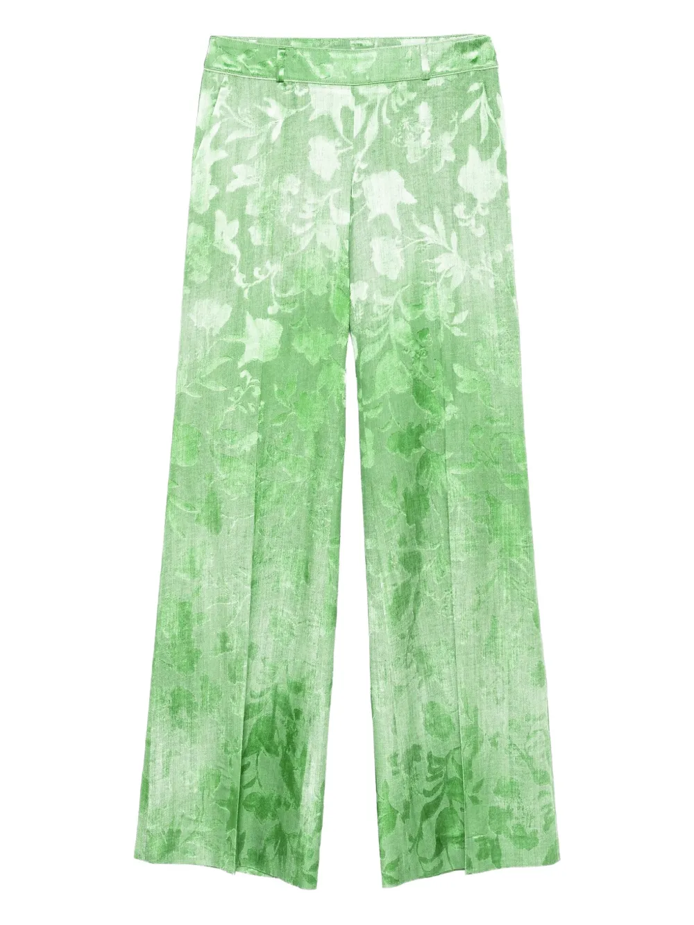 Ermanno Scervino floral-print trousers - Verde