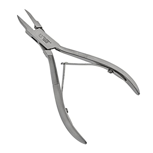 Otto Herder – Pinza Angolare 11,2 Cm Antiruggine Per La Cura Dei Piedi – Pinza Per Unghie Appuntita Con Lama Sottile Appositamente Progettata Per Ungh