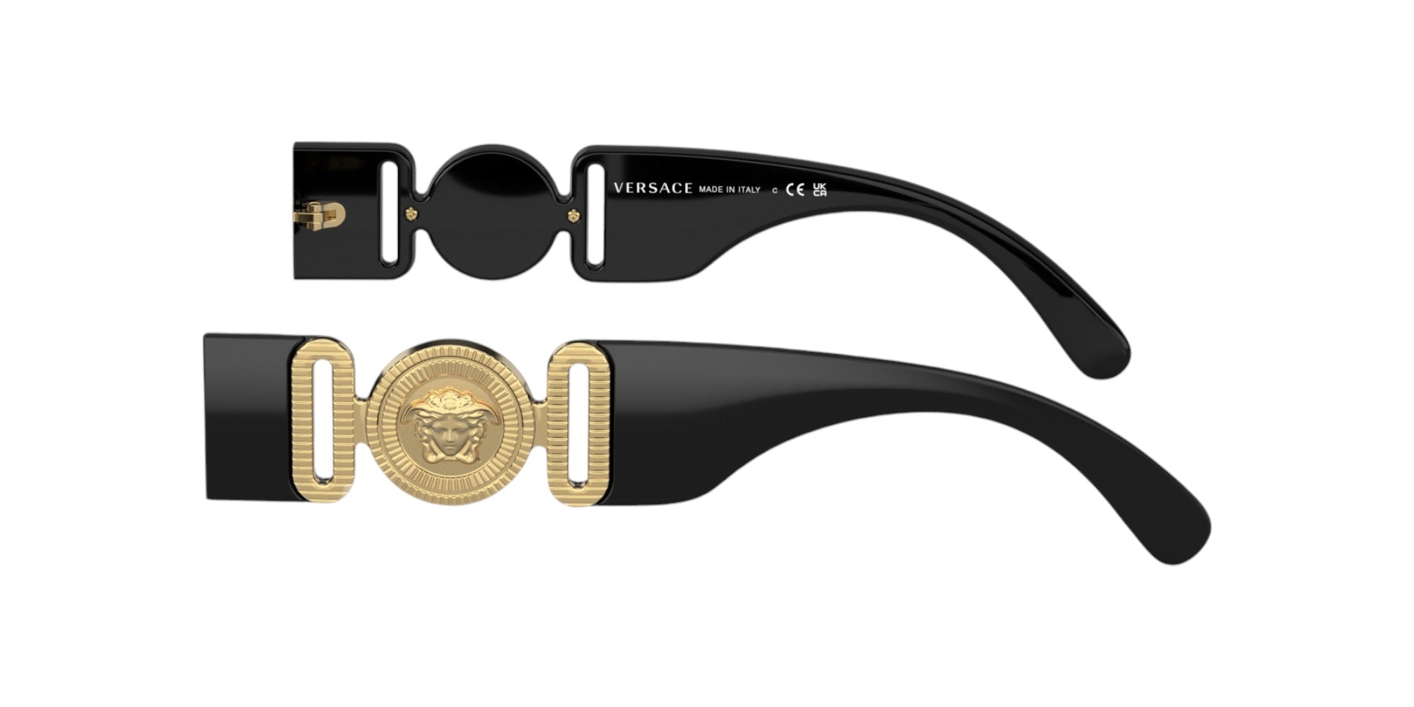Versace  Aste Di Ricambio Versace Ve4361 Aste Di Ricambio Nylon Nero