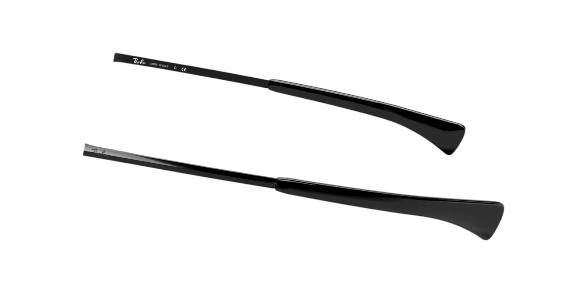 Ray - Ban  Aste Di Ricambio Ray-Ban Rb3119M Olympian I Deluxe Aste Di Ricambio Metallo Nero