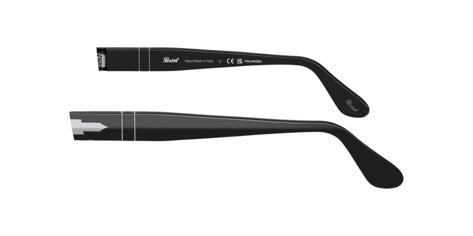 Persol  Aste Di Ricambio Persol Po2747S Aste Di Ricambio Acetato Nero