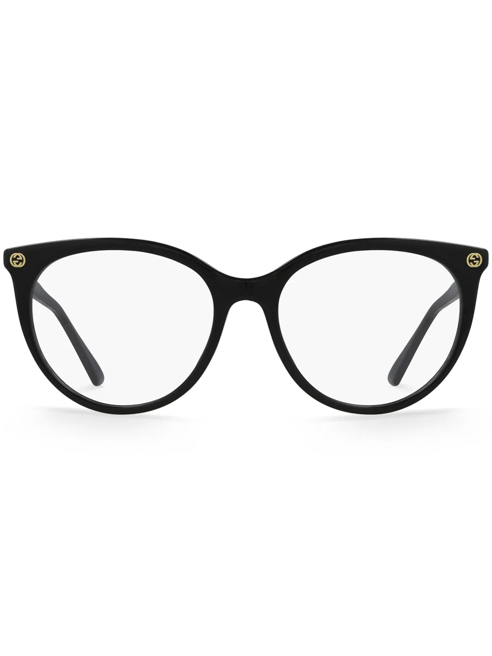 Gucci Eyewear Montatura cat-eye - Nero