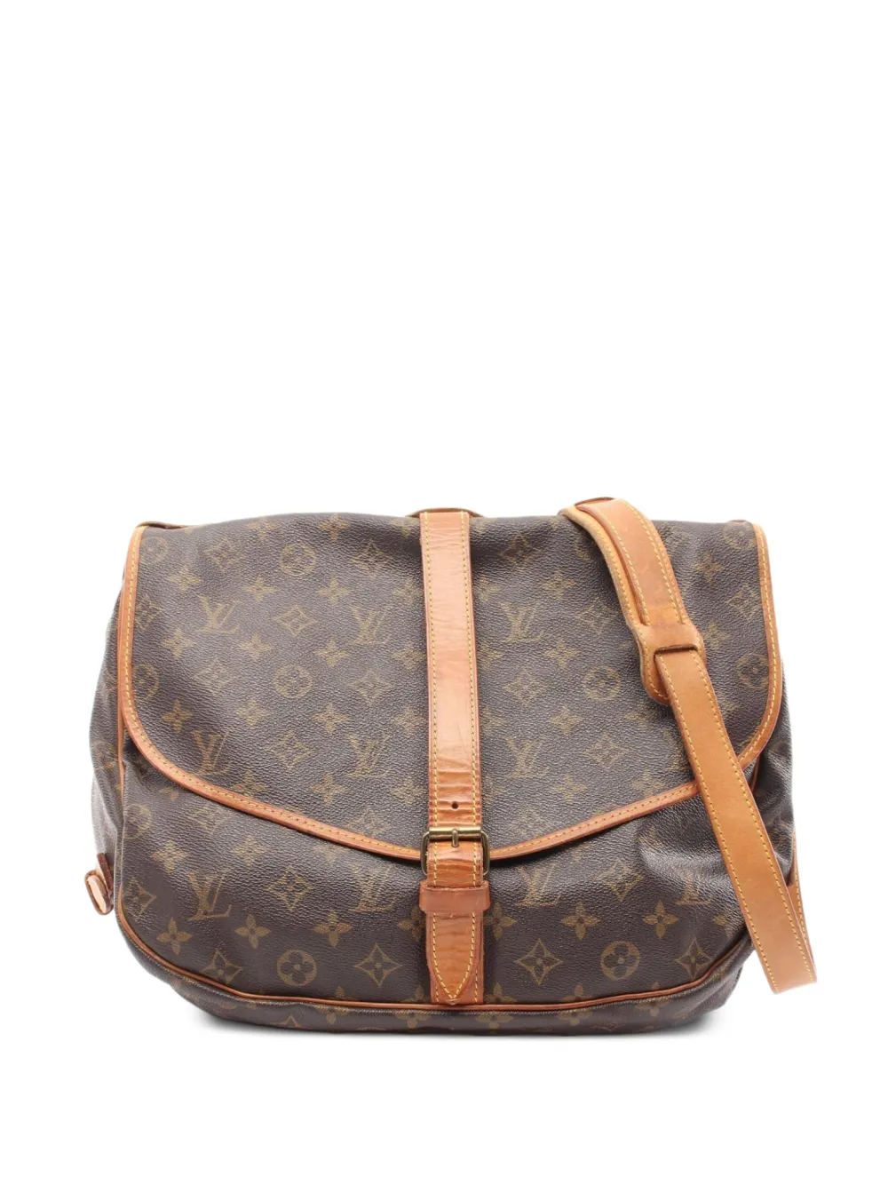 Louis Vuitton Pre-Owned Borsa a spalla Saumur 35 1992 - Marrone
