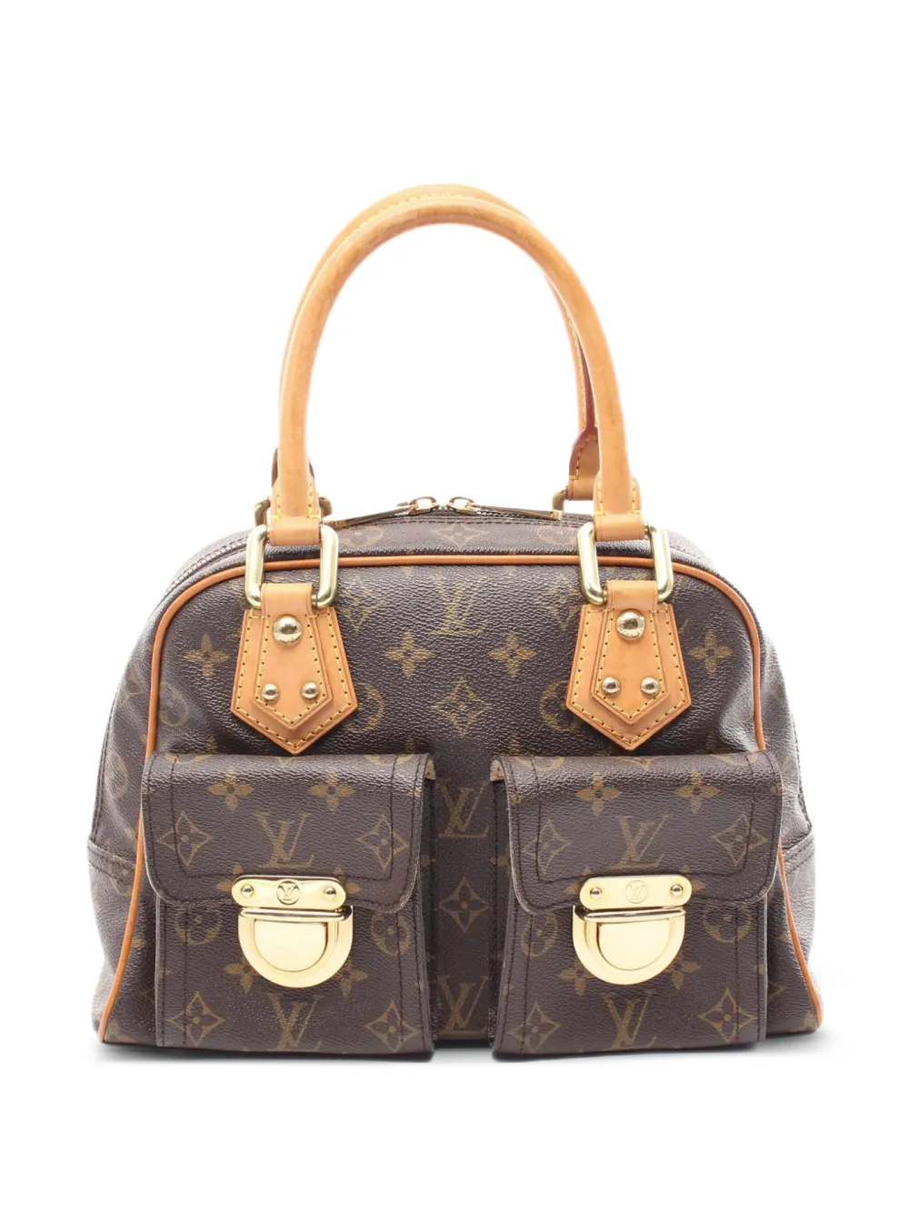 Louis Vuitton Pre-Owned Borsa a mano Manhattan PM 2006 - Marrone