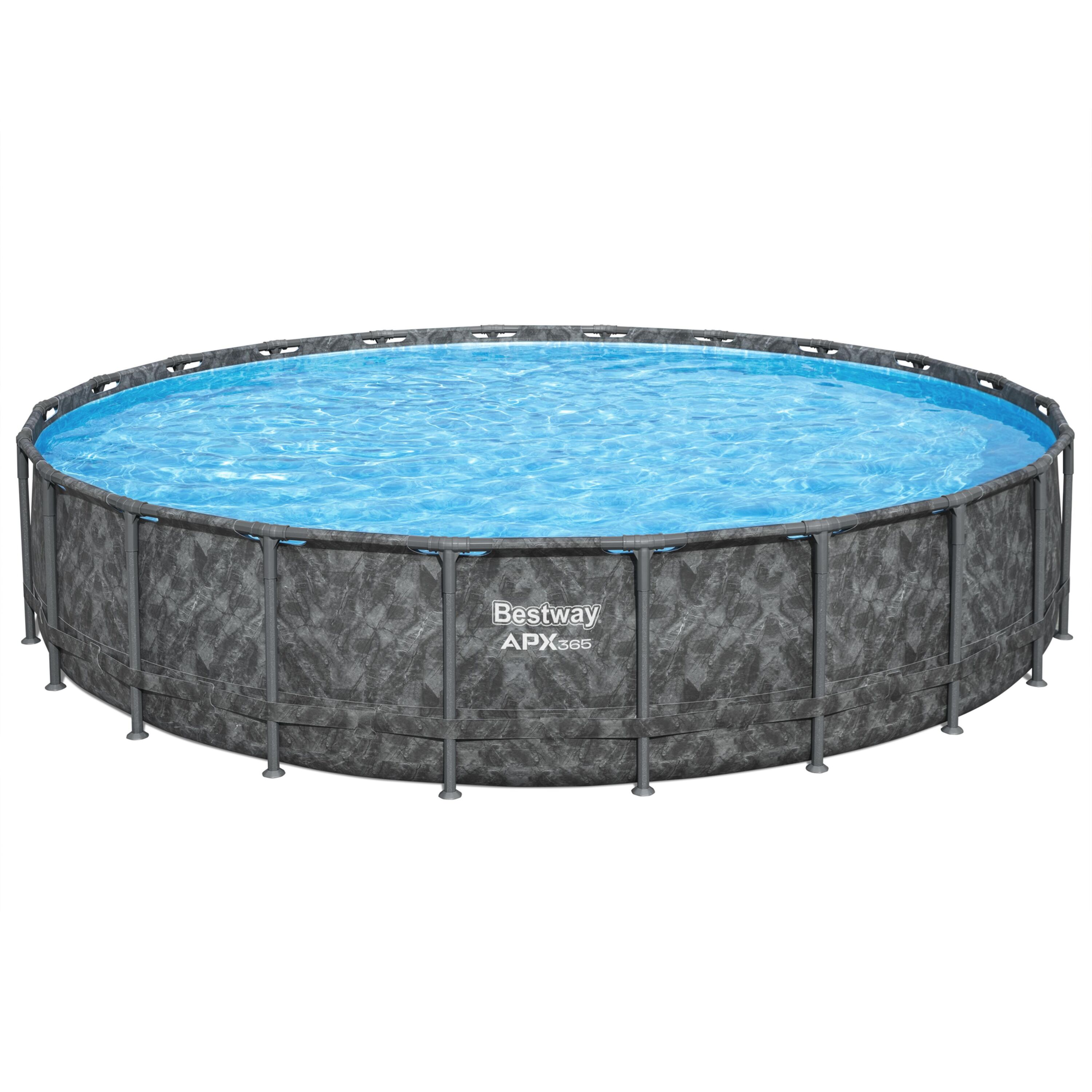 Piscina solo struttura e liner APX 365 da 671x132 cm