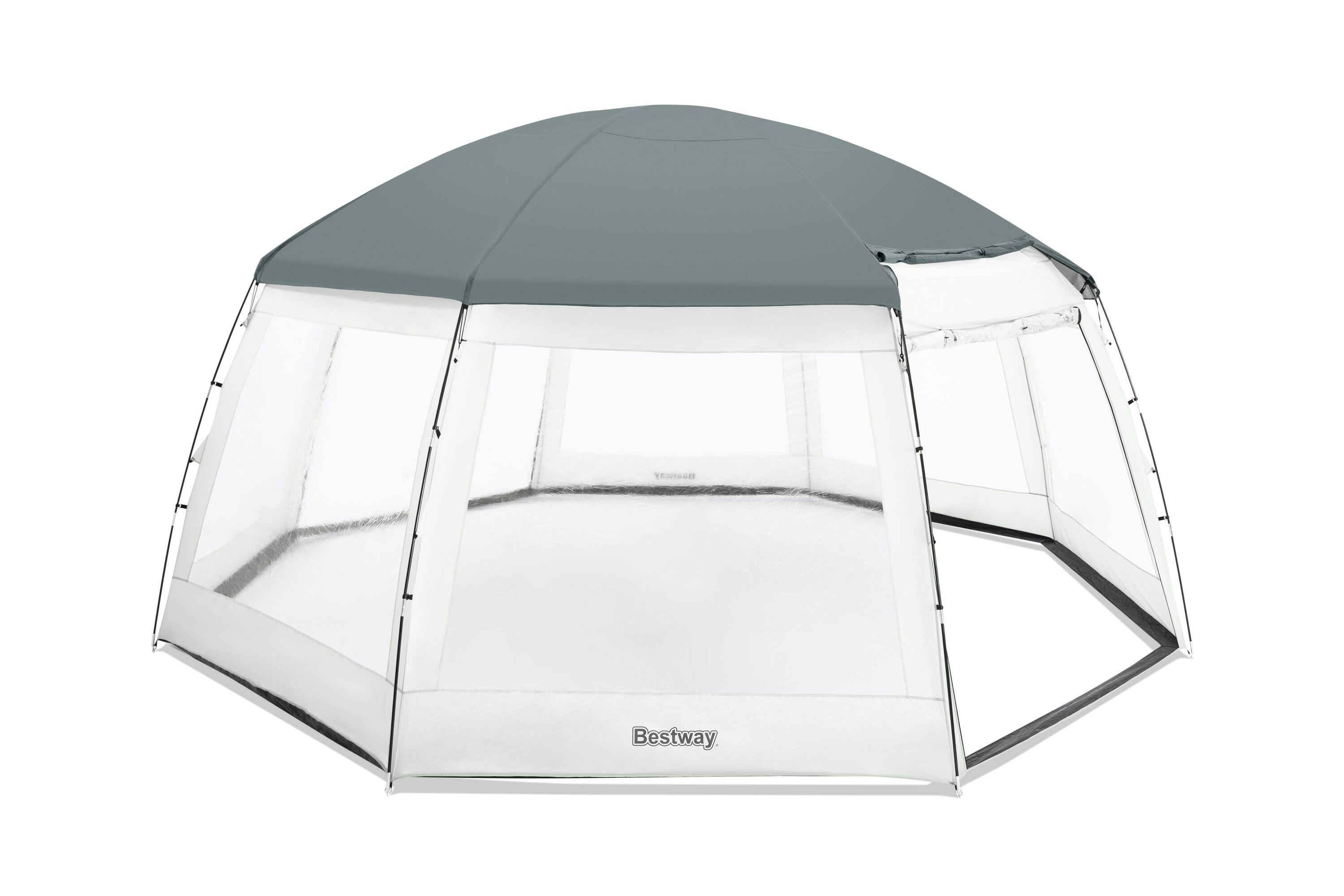 Gazebo copri piscina e idromassaggi rotondi fino a 488 cm