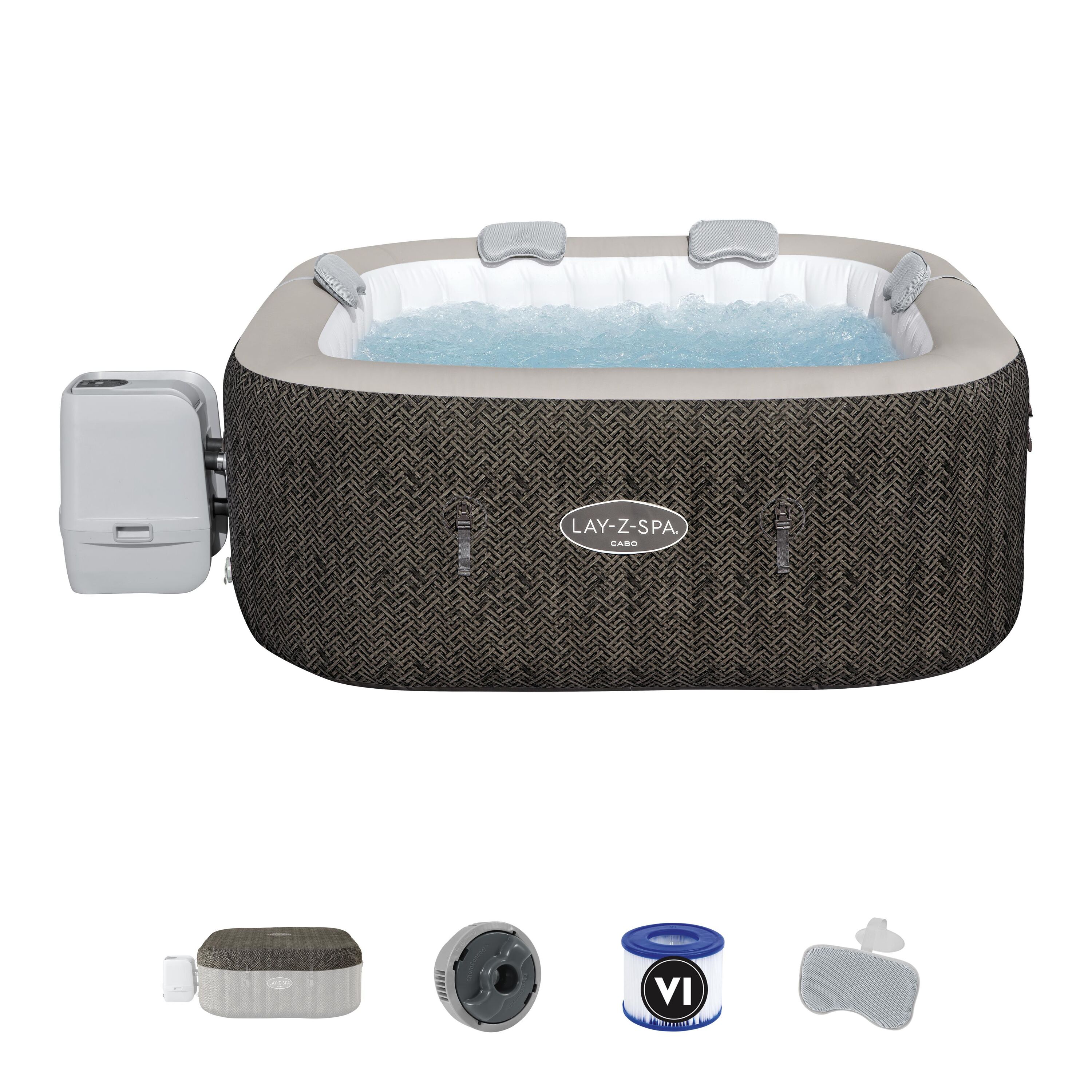 Idromassaggio gonfiabile Lay-Z-Spa Cabo HydroJet  4-6 persone
