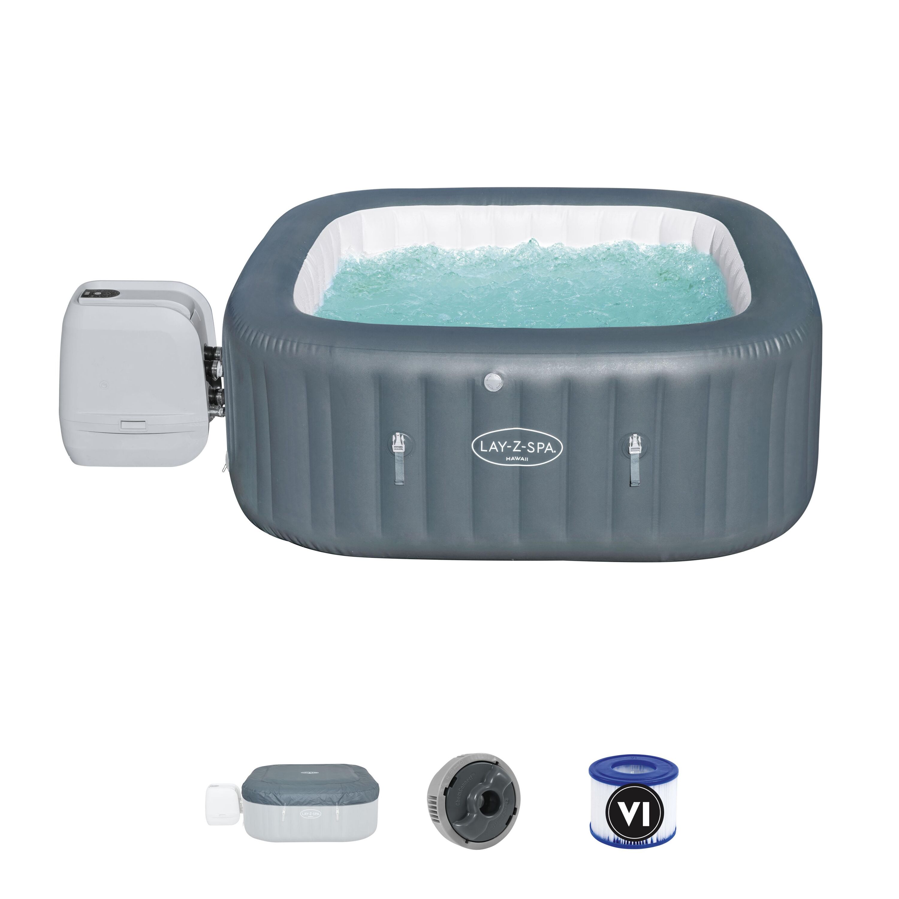 Idromassaggio gonfiabile Lay-Z-Spa Hawaii HydroJet Pro 4-6 persone