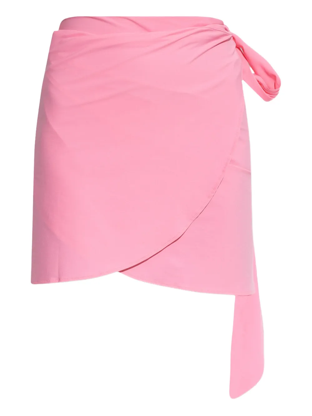 Hunza G wrap miniskirt - Rosa