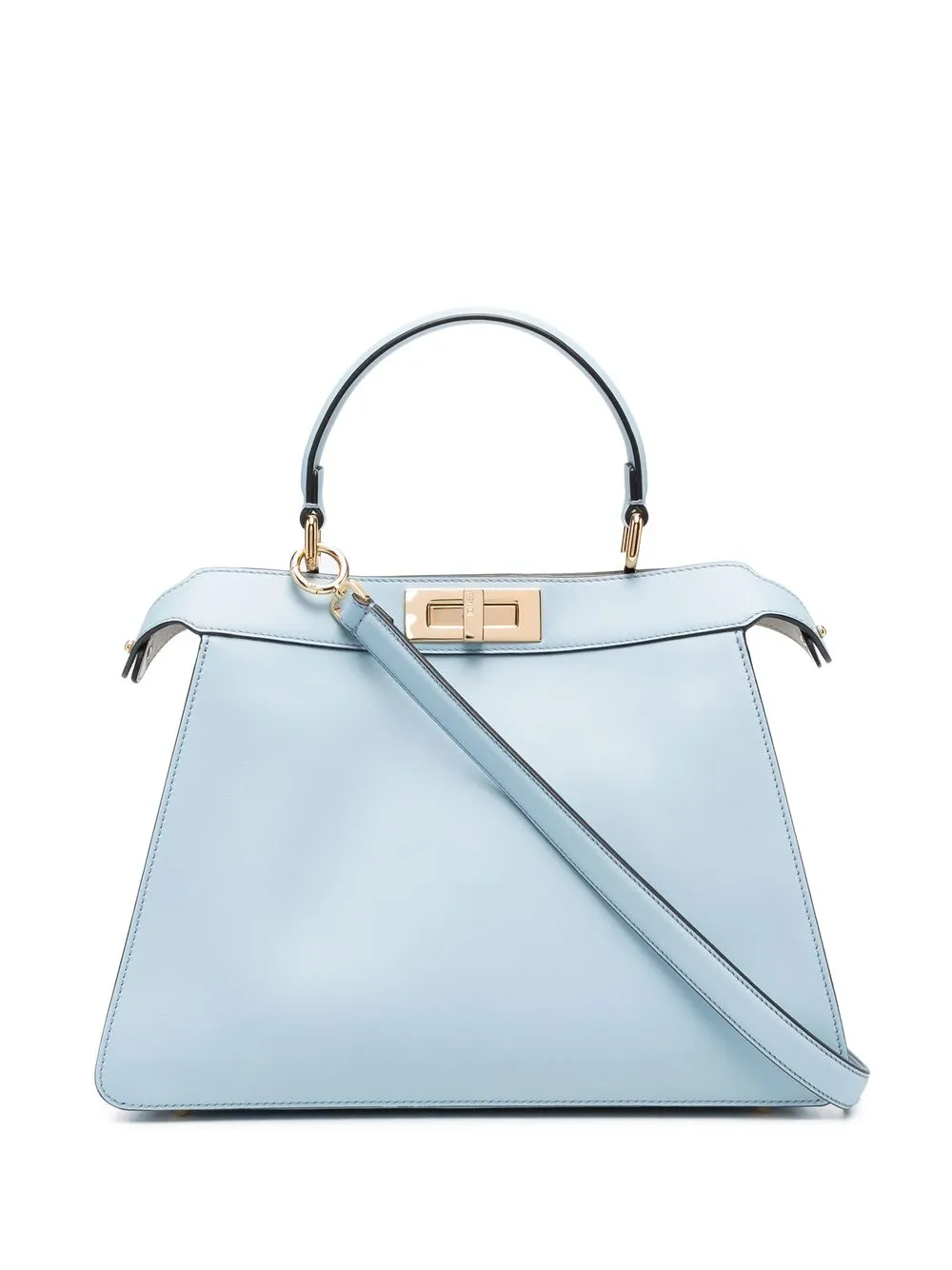 FENDI Borsa tote Peekaboo Iseeu media - Blu
