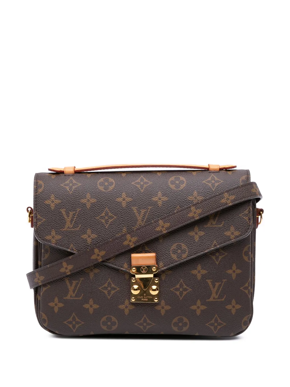 Louis Vuitton Pre-Owned 2020 Monogram Pochette Metis satchel - Marrone